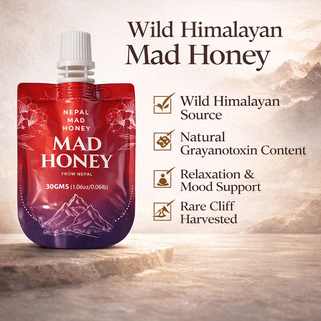 Nepal Mad Honey | Authentic Himalayan Cliff Honey (30g) - Magaranger