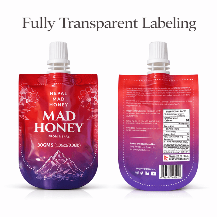 Nepal Mad Honey | Authentic Himalayan Cliff Honey (30g) - Magaranger